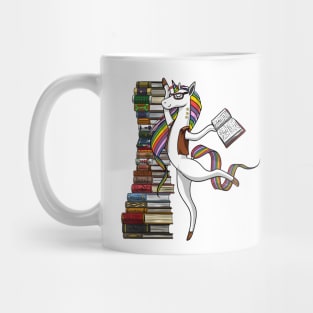 Unicorn Librarian Mug